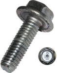 Dresselhaus Șuruburi metrice cu cap hexagonal și flanșă autoblocare Dresselhaus 8x16 mm oțel zincat, 50 bucăți (0/0342/002/8X16/52)
