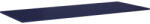 Jungborn Blat lavoar baie marmură compactă albastru navy 121x46 cm Jungborn (168230)