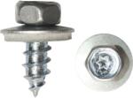 Dresselhaus Șuruburi pentru acoperiș cu cap hexagonal Torx și șaibă cauciuc EPDM Dresselhaus 6, 5x50 mm oțel zincat, 100 bucăți (0/6520/001/ 6,5/ 50/ /02)