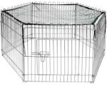 dobar Țarc hexagonal zincat pentru animale Dobar 123x106x60 cm (80604)