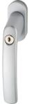 ABUS Mâner fereastră Abus FG200 pentru tâmplărie PVC, argintiu, cu 1 cheie (305320)