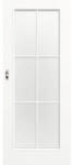 CLASSEN Ușă glisantă Classen Morano 2.5 albă 204x74 cm stânga (7011)