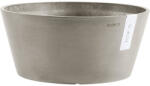 Ecopots Ghiveci Ecopots Frankfurt plastic Ø 30, 5 cm H 15 cm maro-gri (FR.30.TA)