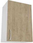 haaus Corp superior bucătărie 40 cm, 1 ușă, alb/lemn natural (505059)