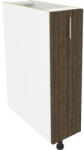 haaus Corp inferior bucătărie Karo 20 cm alb/stejar bronz (917418)