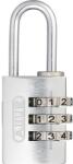 ABUS Lacăt aluminiu Abus 20mm, belciug Ø3mm, cu cifru, argintiu (526756)