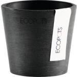 Ecopots Ghiveci Ecopots Amsterdam Mini plastic Ø 8 cm H 7 cm gri închis (AM.8.DG)