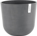 Ecopots Ghiveci Ecopots Oslo plastic Ø 35 cm H 30, 5 cm gri (OSL.35.GR)