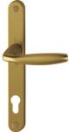 Hoppe Mânere cu șild ușă intrare Hoppe New York 92/246 mm, pentru cilindru, bronz (59531)