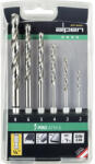 Alpen Burghie metal HSS Alpen Ø2-8 mm, cu hexagon, set 6 piese (100806100) Burghiu