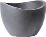 Scheurich Ghiveci flori Scheurich Wave Globe Ø 40 cm H 37 cm negru (53381)