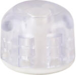 Tarrox Opritor de ușă fix cu prindere în podea Tarrox Ø30x23mm plastic, transparent (5807)