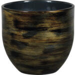 NDT Mască ghiveci Passion for Pottery Abbey Ø 26 cm H 26 cm maro auriu (884526)