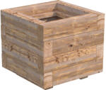 Palmako Jardinieră Palmako Lili 1 lemn 34x34x32 cm (100258)