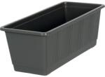 Geli Jardinieră Geli standard, plastic, 40x17x14 cm, antracit (80304038)