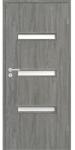 CLASSEN Foaie de ușă Classen stejar grigio Century 3 MDF 203, 5x64, 4 cm stânga (1075)
