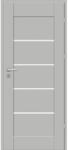 CLASSEN Foaie de ușă Classen gri mat Falko MDF 203, 5x64, 4 cm dreapta (15108)