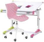 Halmar Garnitúra - Asztal COLLORIDO Székek MATRIX 3 rózsaszínű