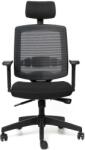Multised Ergonomikus irodai szék ARIZONA BZJ 398 - fekete szövetkárpittal