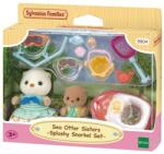 EPOCH Sylvanian Families, Surorile vidrelor de mare in vacanta, set cu figurine, 5804 Figurina