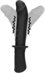 Ouch! Hand Held Vibrating Sex Machine Black