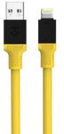  Tactical Fat Man USB / Lightning töltő- és adatkábel, 1m, sárga - ionstore