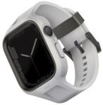  Uniq Monos Apple Watch 44/45mm hibrid szíj + tok, szürke - ionstore