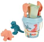 Ecoiffier Găleată Dinozaur cu accesorii și 2 forme, 17 cm (E 0462)