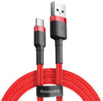 Baseus Cafule USB / USB-C töltő- és adatkábel 2A, 2m, piros - ionstore