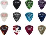 Fender Dotted Celluloid Picks 351 Shape - 12 Pack Multi-Color Heavy