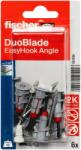 Fischer EasyHook kampó + DuoBlade dübel 6 x 44, bliszteres, 6 db/csomag (557919)