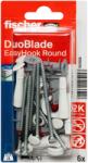 Fischer EasyHook félkör kampó + DuoBlade dübel 6 x 44, bliszteres, 6 db/csomag (557920)