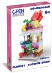 Open Brick Source Set de constructie de jucarie - Florarie (232 piese) (OB-WS0346B) - ookee