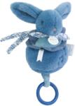 Doudou Iepuras muzical Doudou , albastru, 20 cm (DC4368)