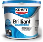 Kraft Paints Vopsea Super Lavabila Alba Pentru Baie Si Bucatarie Kraft Brilliant Bucatarie Si Baie / 1L (25000.8)