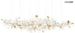 Moose Lighting Flora 250 Virágmintás Függőlámpa Arany-Fehér (KHM-MSE1501100483)