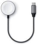 Satechi USB Type-C Apple Watch 20cm fonott kábellel töltő dokkoló, fonott kábellel (ST-TCAW7CM)