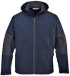 Portwest Férfi kapucnis soft shell kabát XL kék