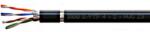 Schrack S/FTP Cablu Cat. 7, 4x2xAWG23/1, 1000Mhz, PE OUTDOOR, negru (HCKP1004E5)