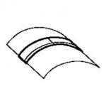 Legrand Mufa - pentru floor trunking 50x12 mm (030012)