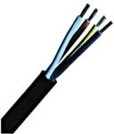 Schrack Cablu cu izol. şi manta din cauciuc H05RR-F 2 x 0, 75 negru (X040101--D)