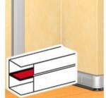 Legrand Division partition - pentru DLP Alu 65x150/195 (011106)