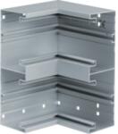 Hager Cot interior BRA65210D, aluminiu, 2x80mm, ELN (BRA652104DELN)