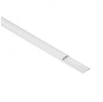 Legrand Canala cablu pentru pardoseala - 75x18 mm cross section - 3 compartimente - lungime 2 m - cu capac - alb RAL 9003 (030088)