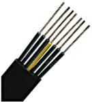 Schrack Cablu plat, PVC pt. sol. mec. medii H07VVH6-F 4 G 50 negru (X050609--Z)