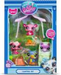 Littlest Pet Shop Set 3 figurine Littlest Pets Shop - Camping (0885561005745) Figurina