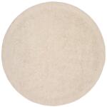 Kave Home Fehér kerek gyapjúszőnyeg Kave Home Sárgabarack 200 cm (LF-X0100288JJ12)