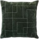 Kave Home Zöld bársony párnahuzat Kave Home Prila 45 x 45 cm (LF-X0500589JJ19)