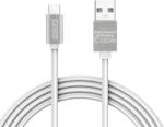 Delight USB 3.1 Type-C(M) / USB 3.0 A(M) 1m Fehér LED Delight 55442C-WH
