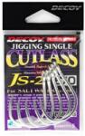 Decoy JS-2 Jigging Single Cutlass N #8/0 egyágú horog 2 db/csg (809792)